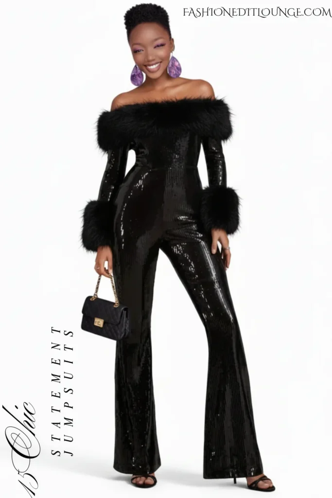 15 Chic Statement Black Jumpsuits That Redefine Style