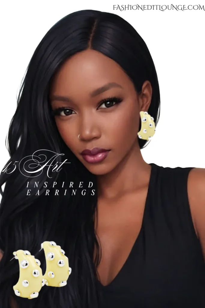 Art Statement Earrings That Turn Every Look Into a Masterpiece