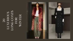 20 luxury long coats perfect for cold weather & christmas looks