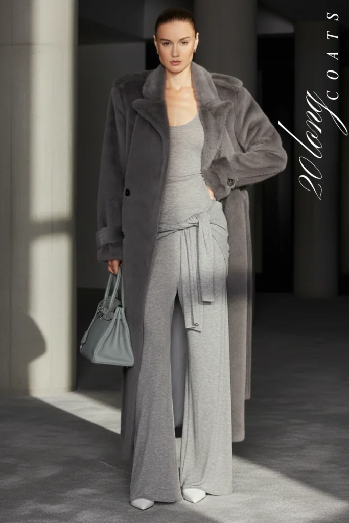 20 Luxury Long Coats Perfect for Cold Weather & Christmas Looks