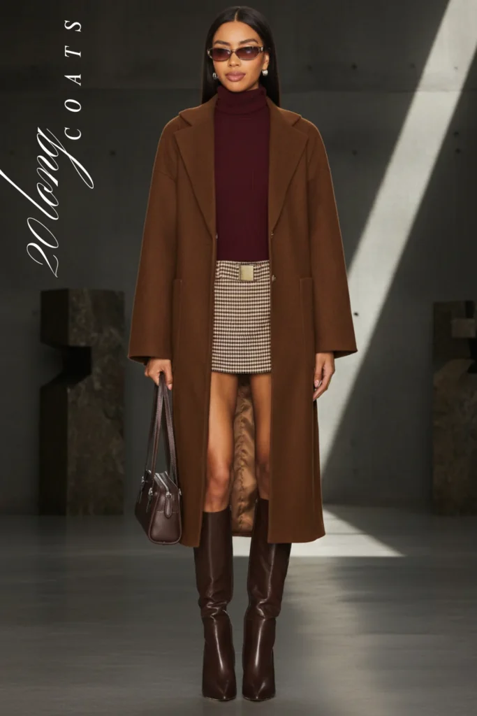 20 Luxury Long Coats Perfect for Cold Weather & Christmas Looks