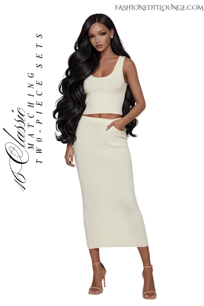 16 Classic Matching Two-Piece Sets That Make Getting Dressed Effortless