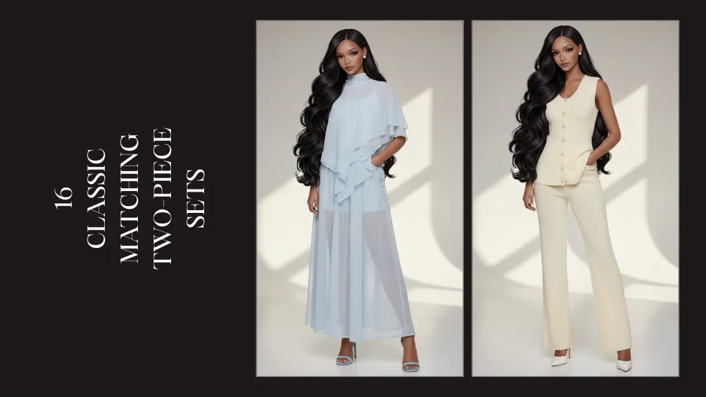 16 Classic Matching Two-Piece Sets That Make Getting Dressed Effortless