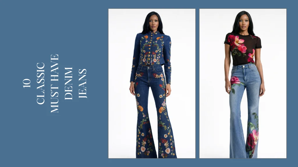 10 Stylish Women’s Denim Jeans That Instantly Elevate Your Wardrobe| From Statement Denim to Timeless Flare Fits