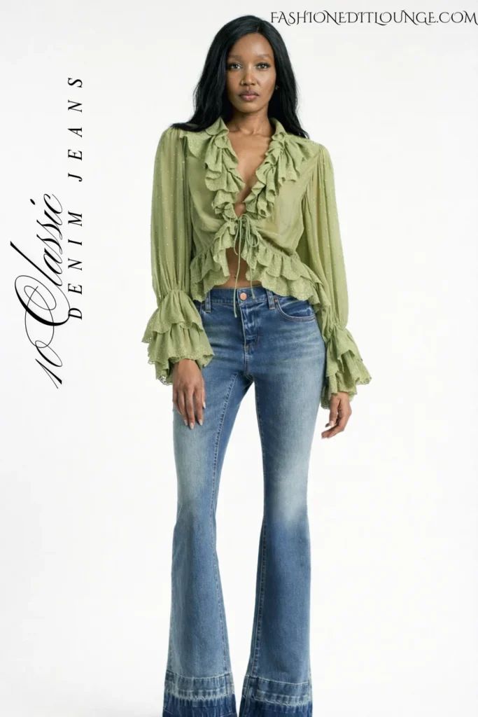 10 Stylish Women’s Denim Jeans That Instantly Elevate Your Wardrobe| From Statement Denim to Timeless Flare Fits