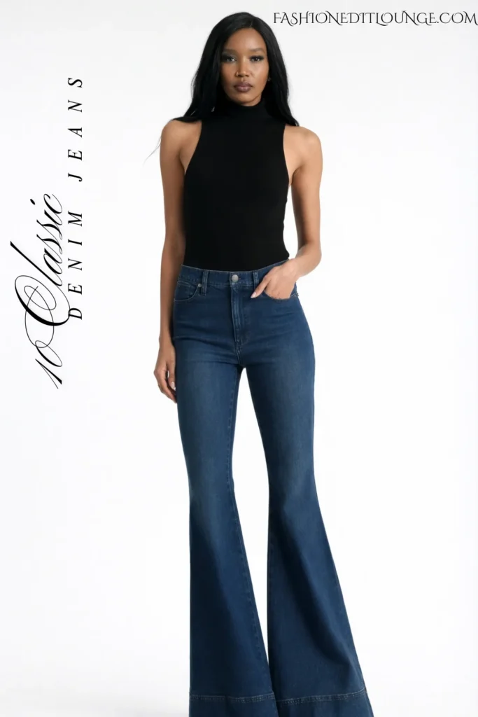 10 Stylish Women’s Denim Jeans That Instantly Elevate Your Wardrobe| From Statement Denim to Timeless Flare Fits