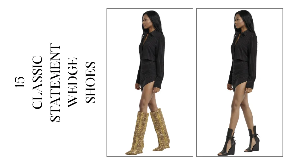 15 Statement Wedge Shoes statement wedge shoes that instantly elevate every outfit